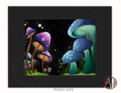"Night Mushies" Art Print