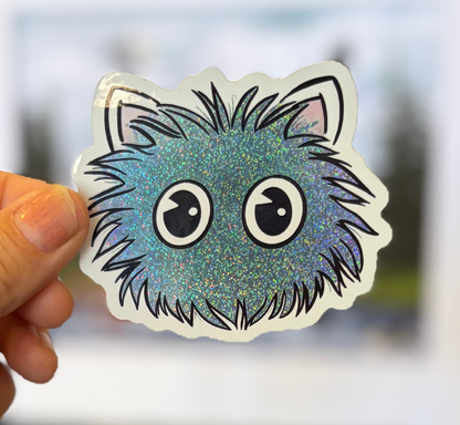 “The OG Logo (but glittered )”  Waterproof Sticker