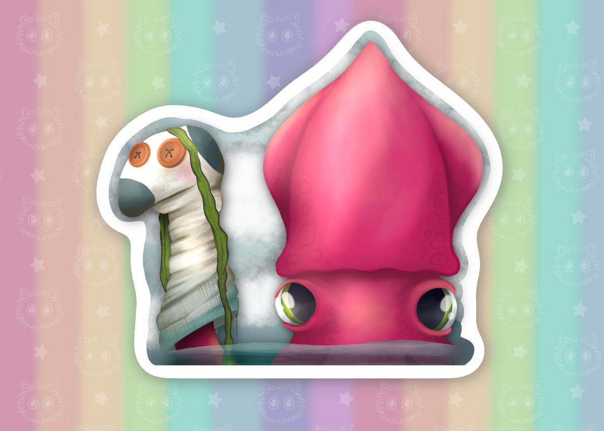 “The Puppet Show”  Waterproof Sticker