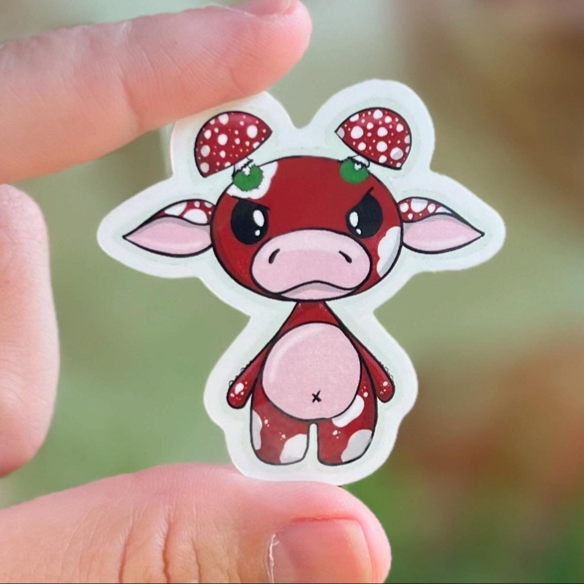 Madcap the Mushmoo Waterproof Sticker