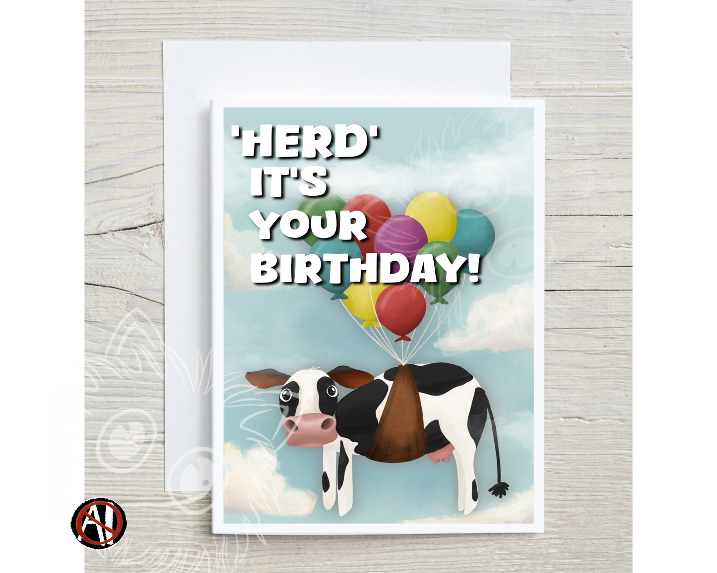 "Herd" It's your birthday Greeting Card