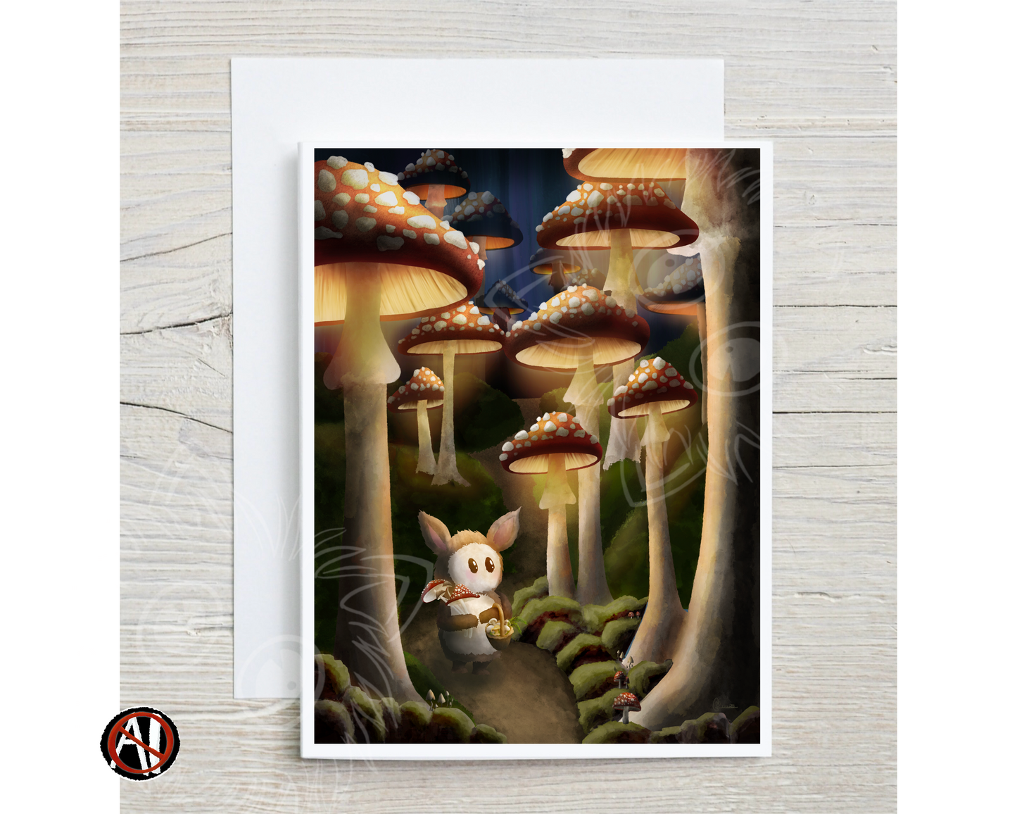The Forest Sprite Greeting Card