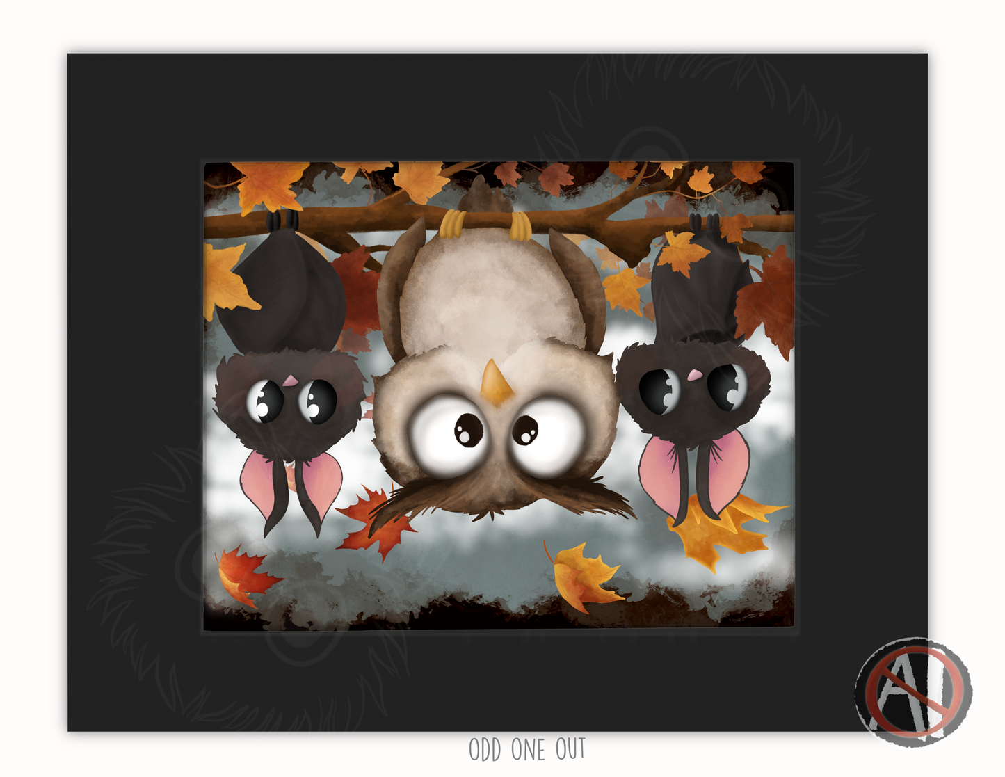 "Odd one Out" Art Print