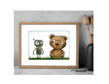 "Uncommon Friends" Art Print