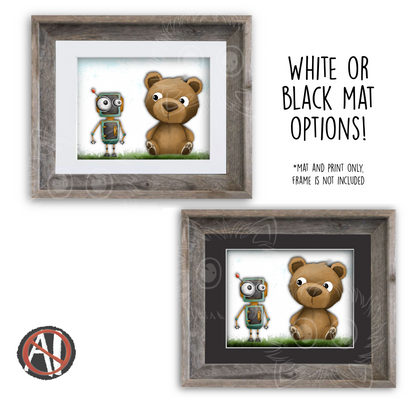 "Can we be friends?" Art Print