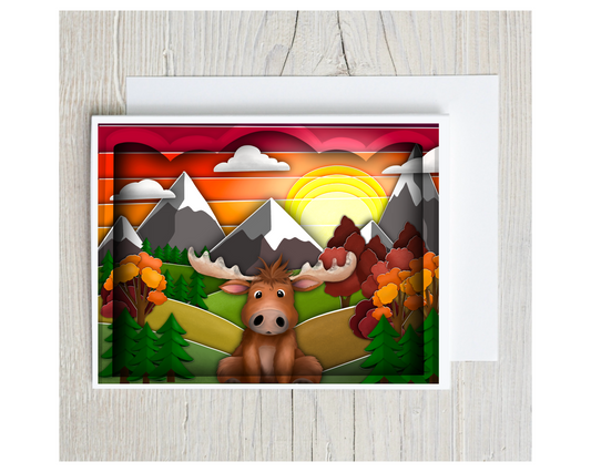 Monsure Moose (A2 Card)