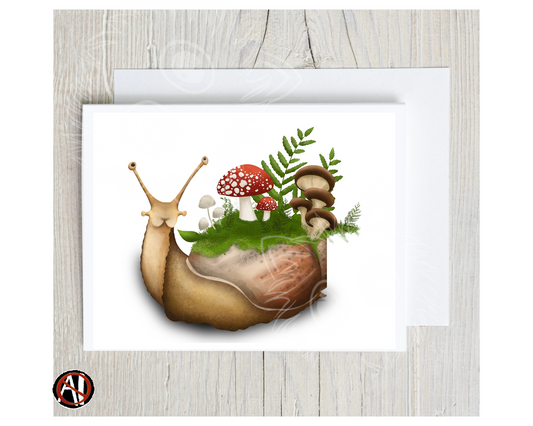 Travel Snacks Greeting Card (A2 Card)