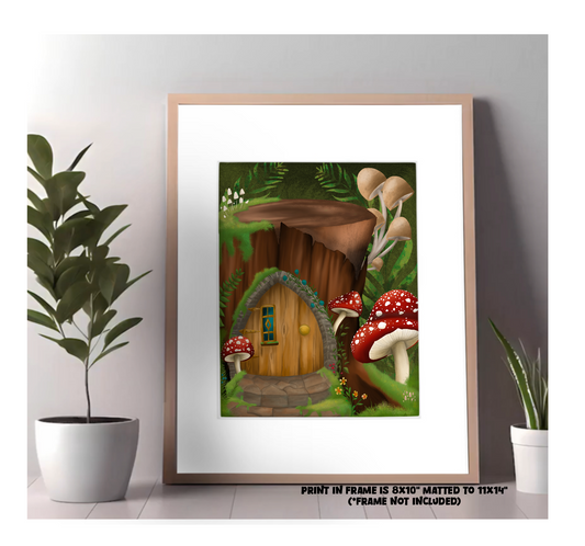 "The Fairy Door" Art Print