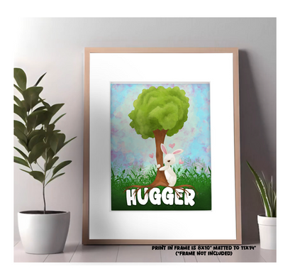 "Tree Hugger" Art Print