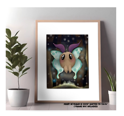 "Lunar Moth" Art Print