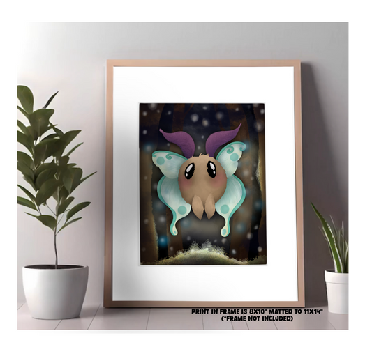 "Lunar Moth" Art Print