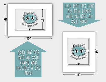 "Foxy Tea Party" Art Print