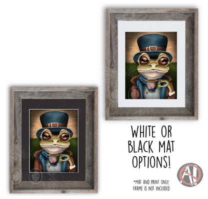 "Elton Frog" Art Print