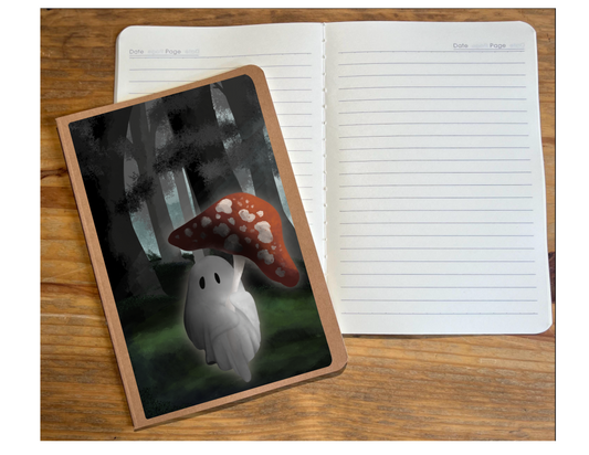 Mushroom Ghostie Journal