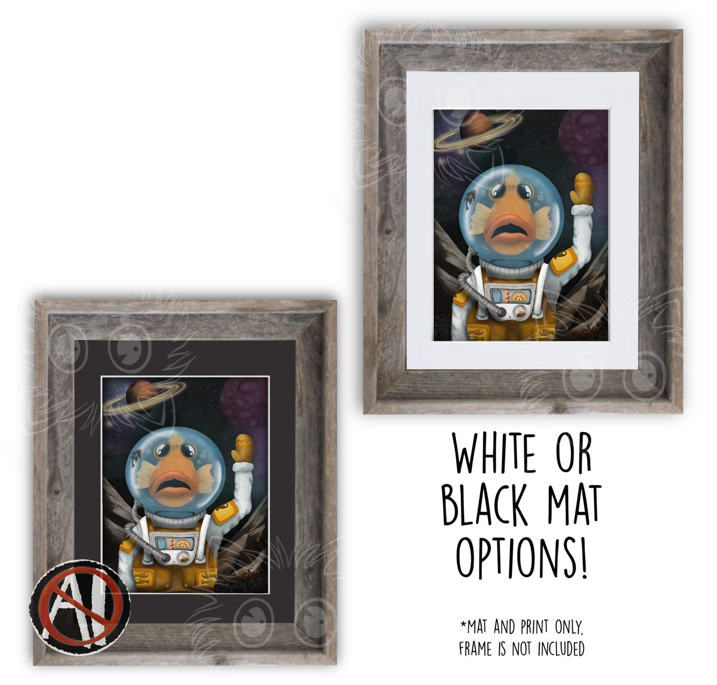 "uh hello?" Art Print