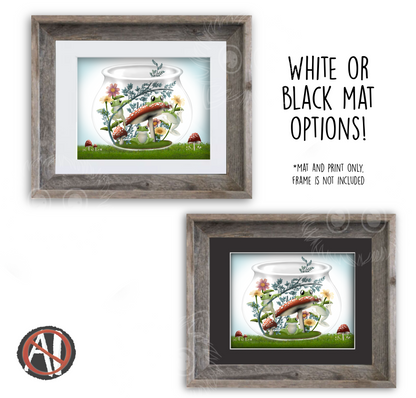 "Jar O Frogs" Art Print