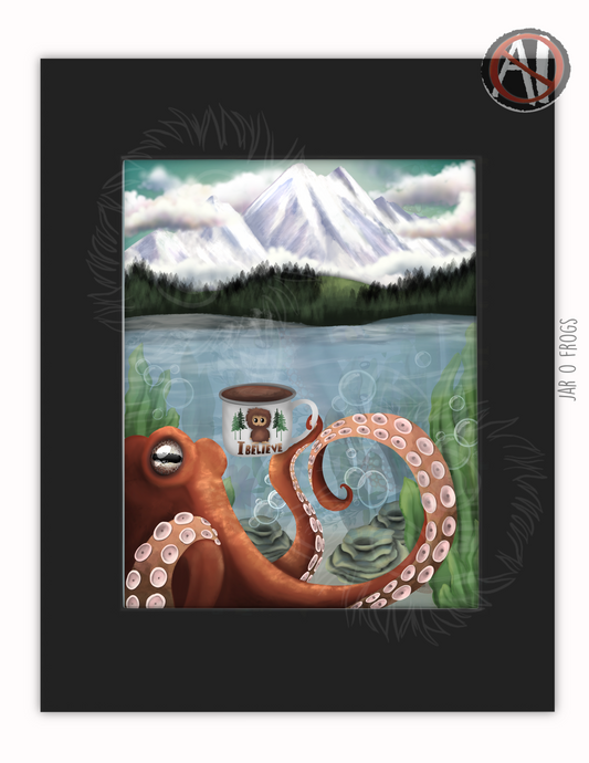 "PNW Octo" Art Print