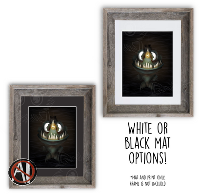"Things that go Boo in the Dark" Art Print
