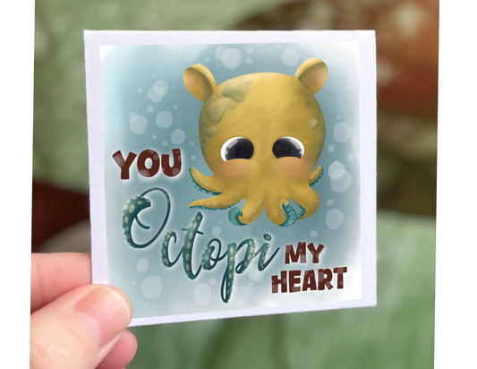 You Octopi my Heart (Card)