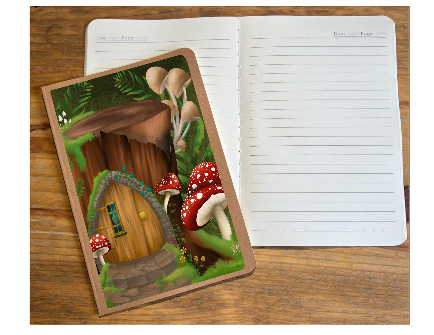 Fairy Door Lined Journal