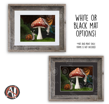 "The views from above" Art Print
