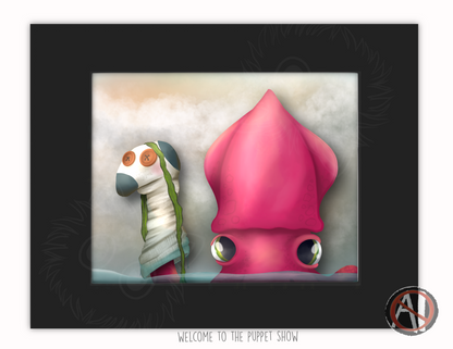 "Welcome to the Puppet Show"" Art Print