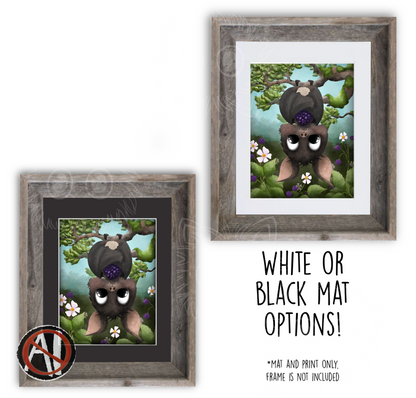 "The Fruit Bat" Art Print