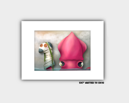 "The Puppet Show" Art Print